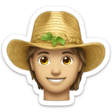 Les chapeaux de paille ont piece sticker
