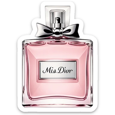 Miss Dior perfume  sticker