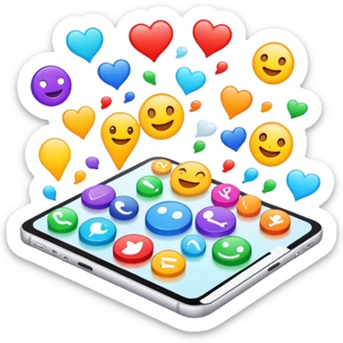 Digital marketing and personalized media sticker