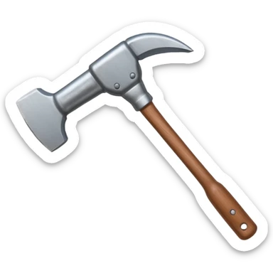 Hammer sticker