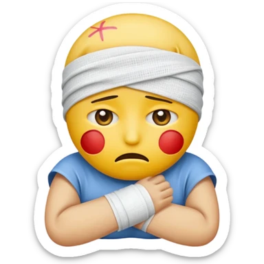 injured emoji sticker