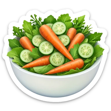 salad with no tomatoes sticker