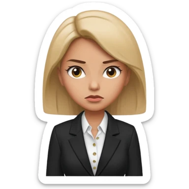 Reserved, ambitious, and serious. A bit hard to impress. woman like devil wears prada sticker