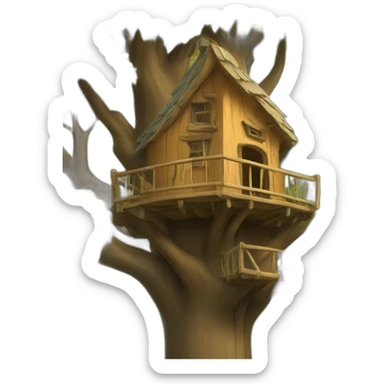 treehouse sticker