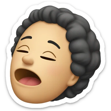 My wife snoring sticker