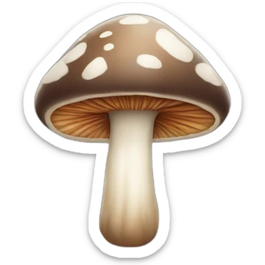 mushroom sticker