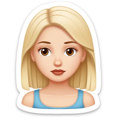 White girl who says racial slurs sticker