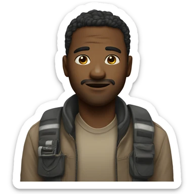 I will support you till the last moment of this world sticker