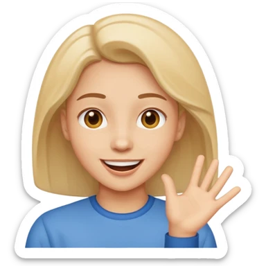 mám radost vyjádřeno ne hlavou člověka sticker