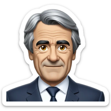 François Fillon qui rend l'argent sticker