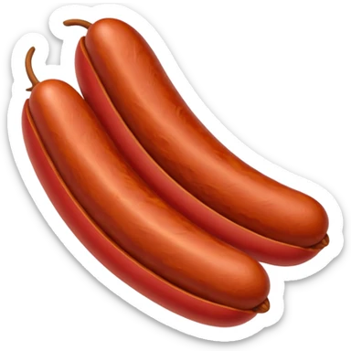 chorizo with no green stems sticker