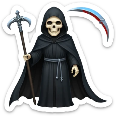 The Grim Reaper sticker