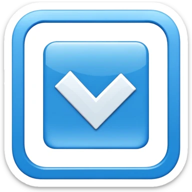 can u make roblox blue square checkmark and square should be tilted sticker