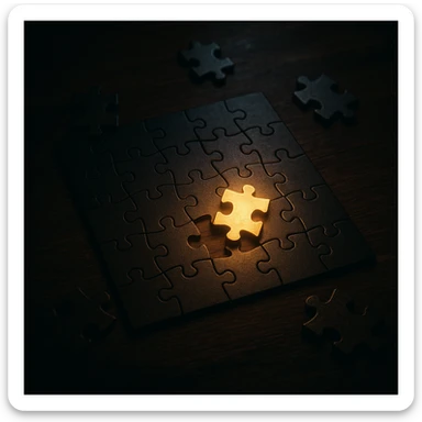 Puzzle sticker