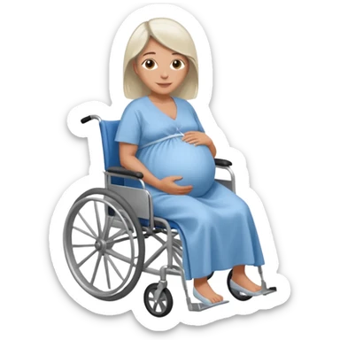 new york financier disgraced billionaire Jeffery Epstein in a wheelchair pregnant sticker