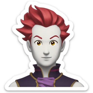 Hisoka sticker