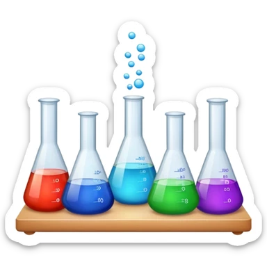 chemistry lab sticker