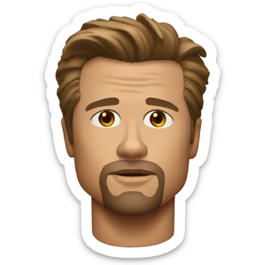 Brad Pitt Tyler Durden sticker