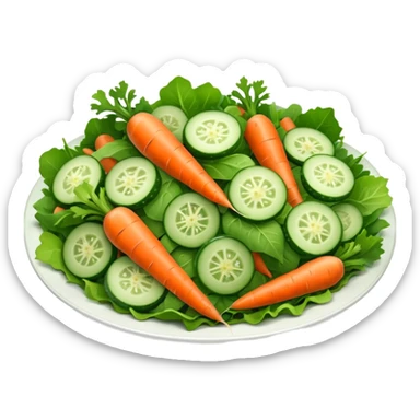 salad with no tomatoes sticker