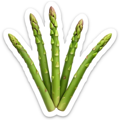 Asparagus sticker