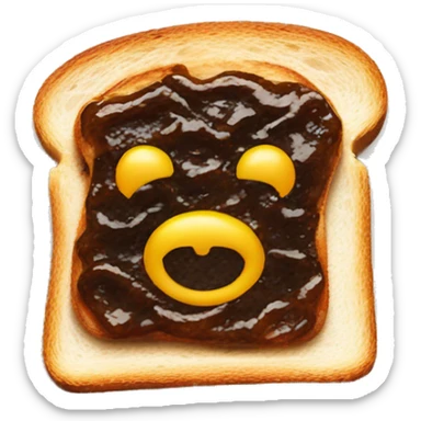 vegemite on toast  sticker