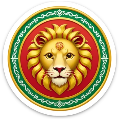 Iran lion sun flag emoji sticker