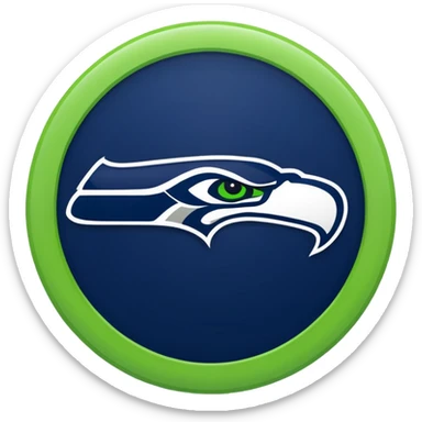 NFL Seahawks logo emoji sticker