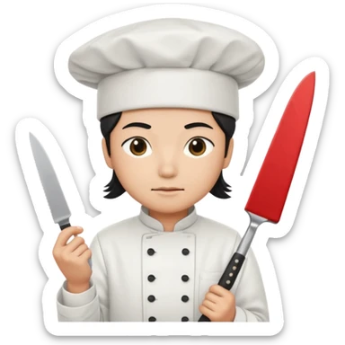 sushi cook sticker
