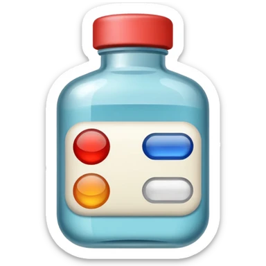 medical pain medication sticker