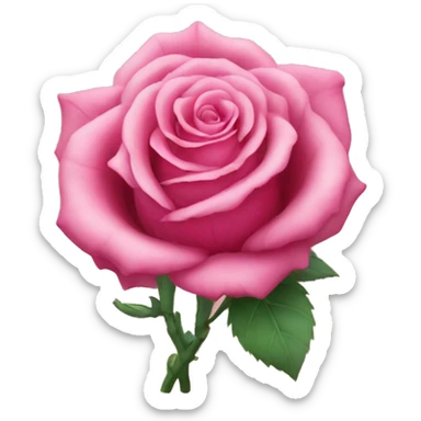 Capricorn rose sticker