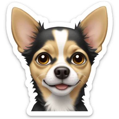 longcoat Chihuahua sticker