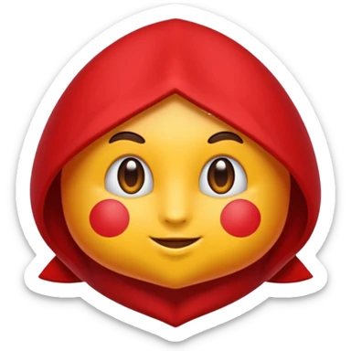 Está bien, pero un rojo un pelín más claro sticker