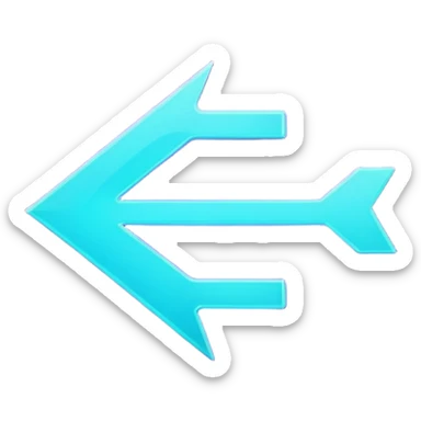 futuristic minimalistic glowing reload arrow symbol, purple and cyan energy glow, dark background, clean modern design, 1:1 aspect ratio, no face sticker