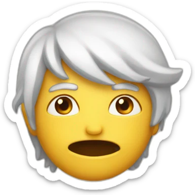 visage qui juge  sticker