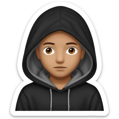 Encapuchado sticker