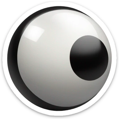 eight ball sticker