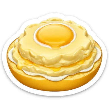 scrambled egg sticker