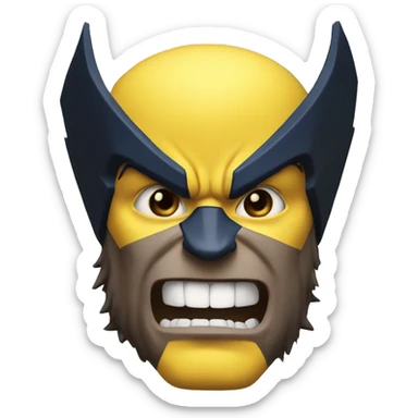 Wolverine (X-men) sticker