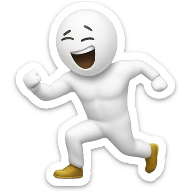 an emoji showing power of $MOVEMENT sticker