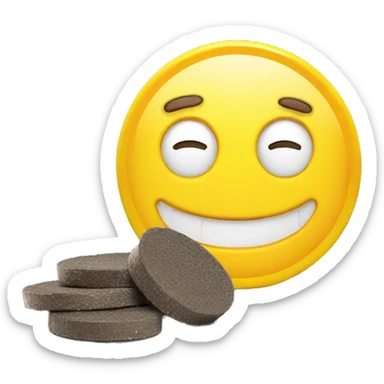 smiley with snus sticker