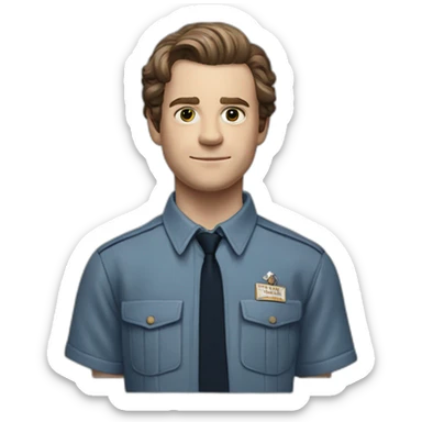 Eddie Munson Joseph Quinn stranger things sticker