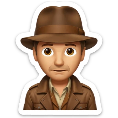 Indiana Jones sticker