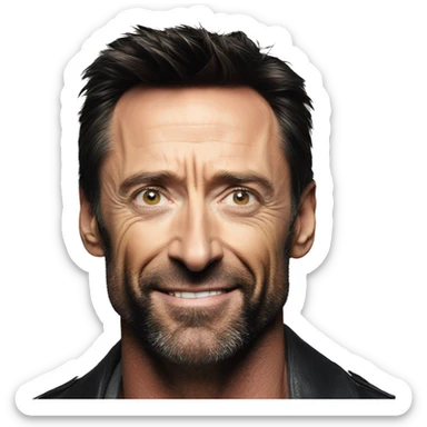 hugh jackman sticker