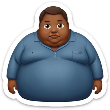 Precious from the movie  morbidly obese  sticker