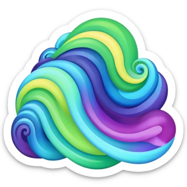 Aurora borealis sticker