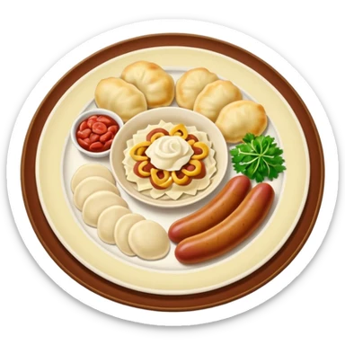 polish food sticker
