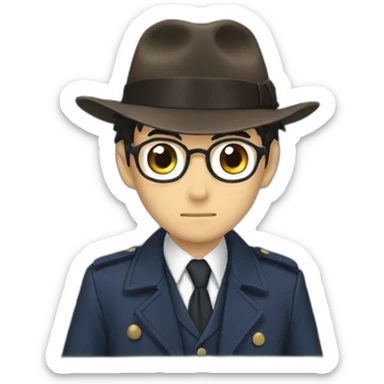 Detective Conan emoji sticker