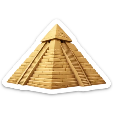 Egypt pyramid sticker