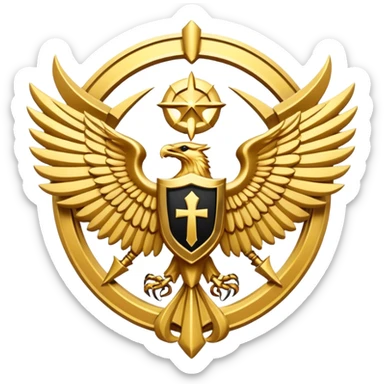 dominus' emblem  sticker