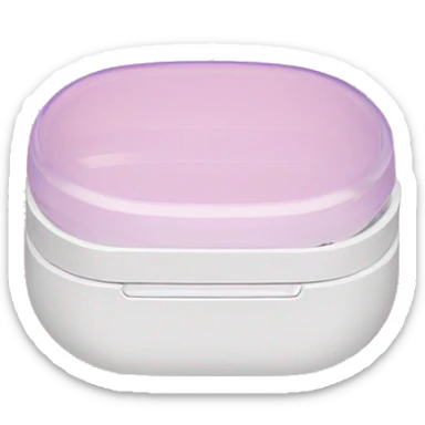 dual compartment screw-top prescription contact lens case sticker